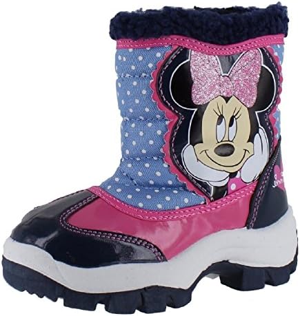 Minnie Mouse Girls Snow Rain Boots