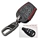 Leather Car Key Case Car Styling 4 Button Key Cover Fit for SAAB SAAB 9-3 9-5 93 95 Keychain Car Key Bag