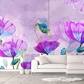 Wall Murals for Bedroom Green Plants Animals Removable Wallpaper Peel and Stick Wall Stickers - 66x96 inches