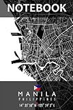 Notebook: MANILA MAP PHILIPPINES Notebook | Great