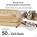 Enchanted Home Pet Cliff Bed Ultra Plush Pet Bed, 34.5” L by 22.5” W, Grey