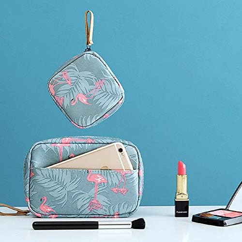 Mini Makeup Bag 2pcs Cosmetic Bag Travel Toiletry Bag Waterproof Accessories Organizer for Women (Pink) 6 Mini Makeup Bag 2pcs Cosmetic Bag Travel Toiletry Bag Waterproof Accessories Organizer for Women (Pink)