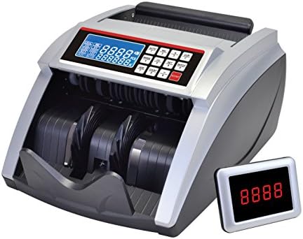 HFS (R) 2017 Edition Bill Money Counter Worldwide Currency Cash Counting Machine UV & MG Counterfeit
