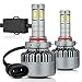 Zdatt 14000LM 100W HB4 9006 Led Headlight Bulb Conversion Kits(4-Sides) 6000K Fog Light Bulb for Car Truck Replacement - 2 Years Warranty