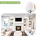 hykolity 12 Pack 4 Inch Selectable CCT LED Recessed Lighting, Baffle Trim, CRI90, 800lm, 10W=80W, 2700K/3000K/3500K/4000K/5000K Adjustable, Dimmable Recessed Lighting, Damp Rated LED Can Lights, ETL