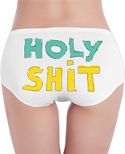 Holy Shit Underwear Soft Flex White Small