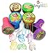 24 Pcs Sloths Stampers for Kids Sloth Birthday Party, Sloth Party Favors, Goody Bag Filler Treats, Classroom Rewards, Carnival Prizes Teacher Stamps