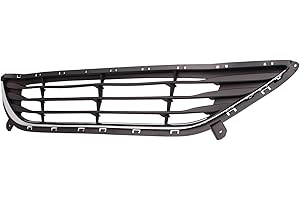 TORCIA TYG (CAPA QUALITY) Front Bumper Grille Grill Compatible with 2011-2013 Hyundai Elantra Sedan Black Bars USA Built Replacement for HY1036115 86560-3Y000