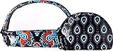 Vera Bradley Women's Clear Cosmetic Duo Marrakesh Luggage