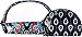 Vera Bradley Women's Clear Cosmetic Duo Marrakesh Luggage