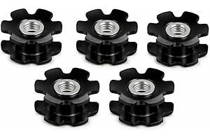 Bike Headset Star Nut, Bikes Threadless Star Nut Bike Repair Parts 28.6mm Toothless Core for Front Fork