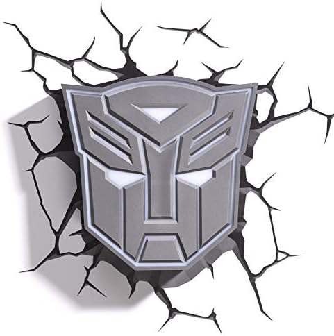 Hasbro Transformers 3d Deco Light Fx Autobot Shield Led Wall Nightlight by 3D Lights by 3D Lights