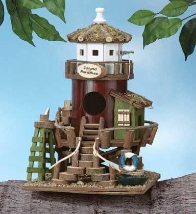 Wood Island Lifeguard Station Birdhouse Bird House