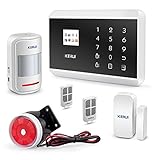 KERUI Wireless 3G GSM PSTN Home Security Alarm System DIY Kit,Auto Dial IOS Android APP TFT Color Display 8219G