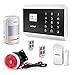 KERUI Wireless 3G GSM PSTN Home Security Alarm System DIY Kit,Auto Dial IOS Android APP TFT Color Display 8219G