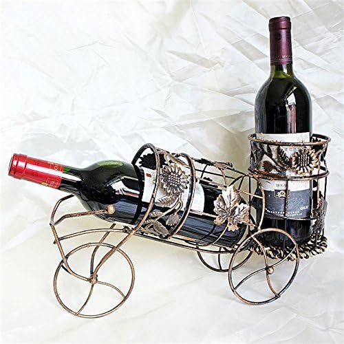 Iron Bionic Design Red Wine Rack Home Beer Whisky Bottles Support Tool Furnishings Accessories 1
