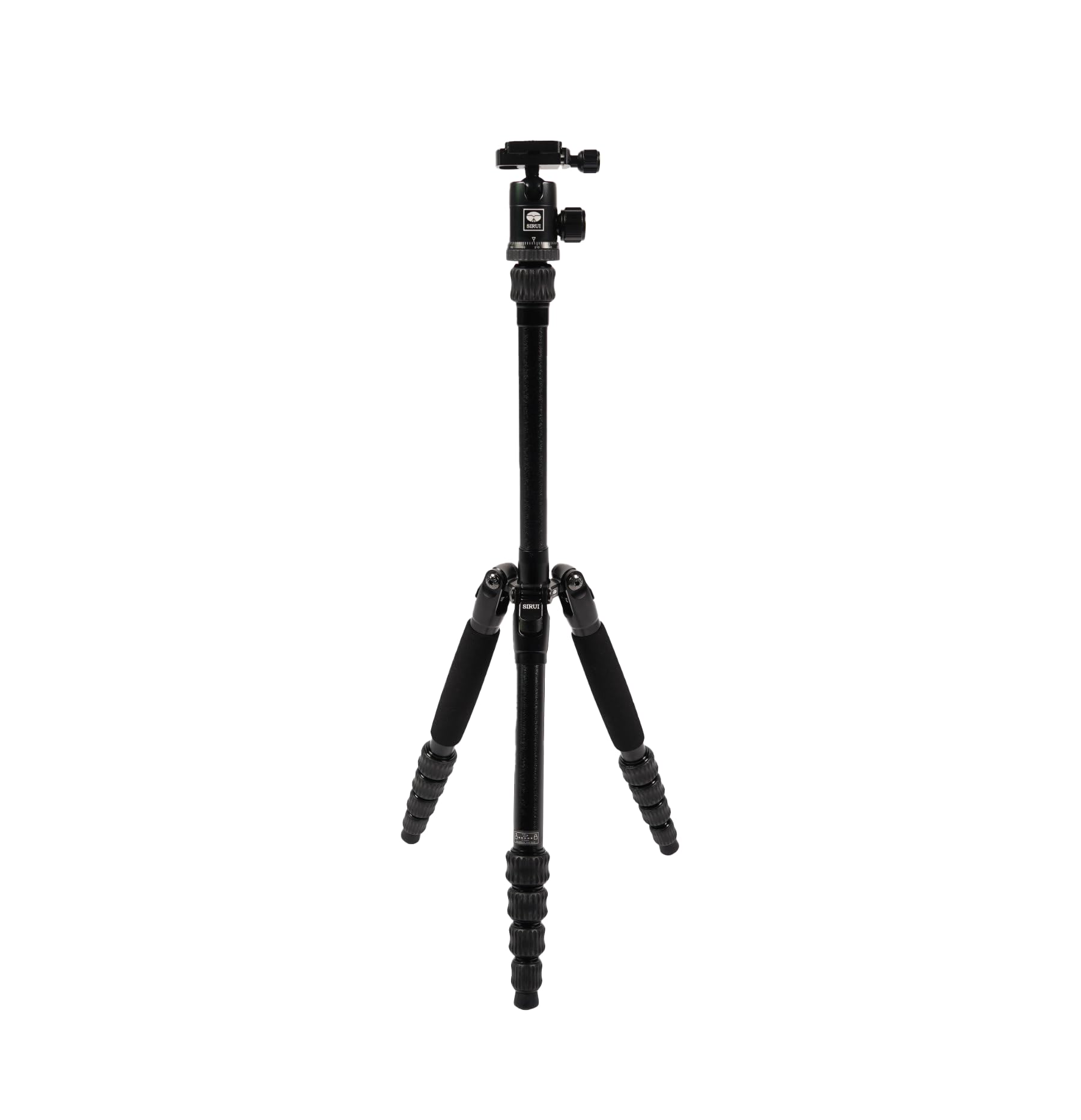 SIRUI Compact Traveler 5A Tripod 54.3 inches Lightweight Aluminum Travel Tripod Portable Camera Tripod with 360° Panorama Ball Head and Arca Swiss Quick Release Plate Load Capacity Up to 4kgs