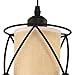 Creatgeek Plug-in Pendant Light 16.4' Cord with On/Off Dimmer Switch, Industrial Linen Drum Lampshade Cylinder Swag Chandelier for Bedroom, Dining Room, Kitchen Island