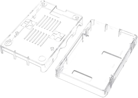 BouBou Caja De Montaje Transparente Protectora del Gabinete para Raspberry Pi 3 Modelo B +