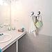SANNO Vacumn Suction Cups Hookfor Flat Smooth Wall Surface Towel Robe Bathroom Kitchen Shower Bath Coat,NeverRust Stainless Steel (1 Pack)