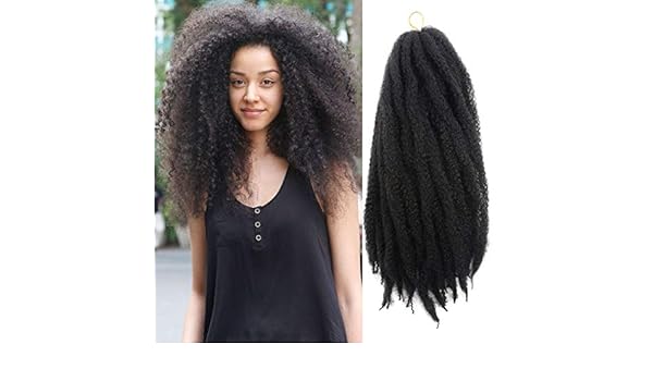 Amazon Com Afro Kinky Curly Twist Crochet Braids Hair Kinky