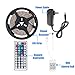 Flexible LED Strip Light Kit LinkStyle 16.4Ft LED Rope Lights 300 LED Tape Light, Color Changing RGB LED Strip Lights & 44Key Remote Controller and 12V Power Supply for DIY Bedroom Home Bar Party