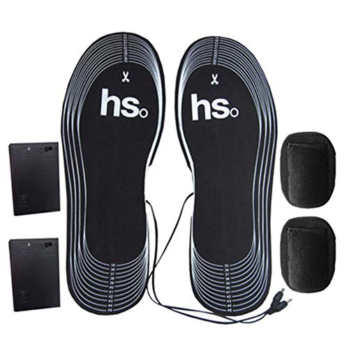Heated Insoles Cut To Fit Multiple Sizes Battery Operated Winter