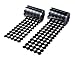 Heze 1000 pcs (500 Pair Sets) 20mm Diameter Sticky Back Coins Hook & Loop Self Adhesive Dots Tapes (Black)