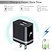 Dual USB Wall Charger, iSeekerKit Universal 2-Ports USB Travel Wall Charger Power Adapter Plug for iPhone 7 6/6S Plus SE, iPad Mini Air, Samsung Galaxy, Motorola, Nexus, Android Smartphones[2 Pack]