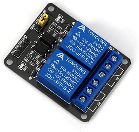 5V 10A 4/8 Channel Relay Board Module with Optocoupler LED for Arduino Raspberry Pi ARM AVR DSP PIC (2 Channels)
