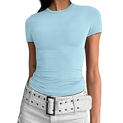 Abardsion Women's Casual Basic Going Out Crop Tops