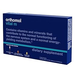Orthomol Vital M Vial, Men's Multivitamin, 7-Day