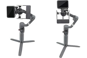 for DJI OSMO Mobile 7P/ 7 Adapter Action Camera Mount Compatible with Insta360 Ace Pro 2/ Action 6/5Pro/4/3/Go Pro 13 12 10 9
