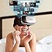 HooToo VR Headset 3D Glasses Virtual Reality Box for iPhone, Samsung, Moto, LG, Nexus, HTC - Black/White