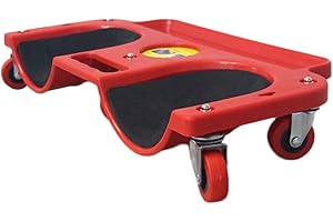 iplusmile Rolling Knee Pads Creeper Knee Pad, Rolling Knee Roller Seat Rolling Wheel Knee Cushion with Five Swivel casters for Gardening Weeding Woodwork Construction