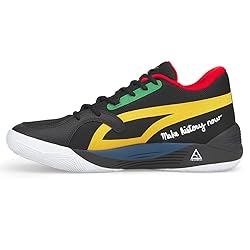 PUMA TRC Blaze Court Black Fives Puma Black/Saffron