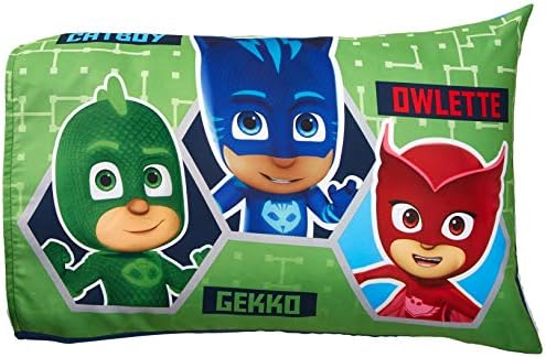 PJ Masks Time to Save The Day 4 Piece Toddler Bedding Set, Blue