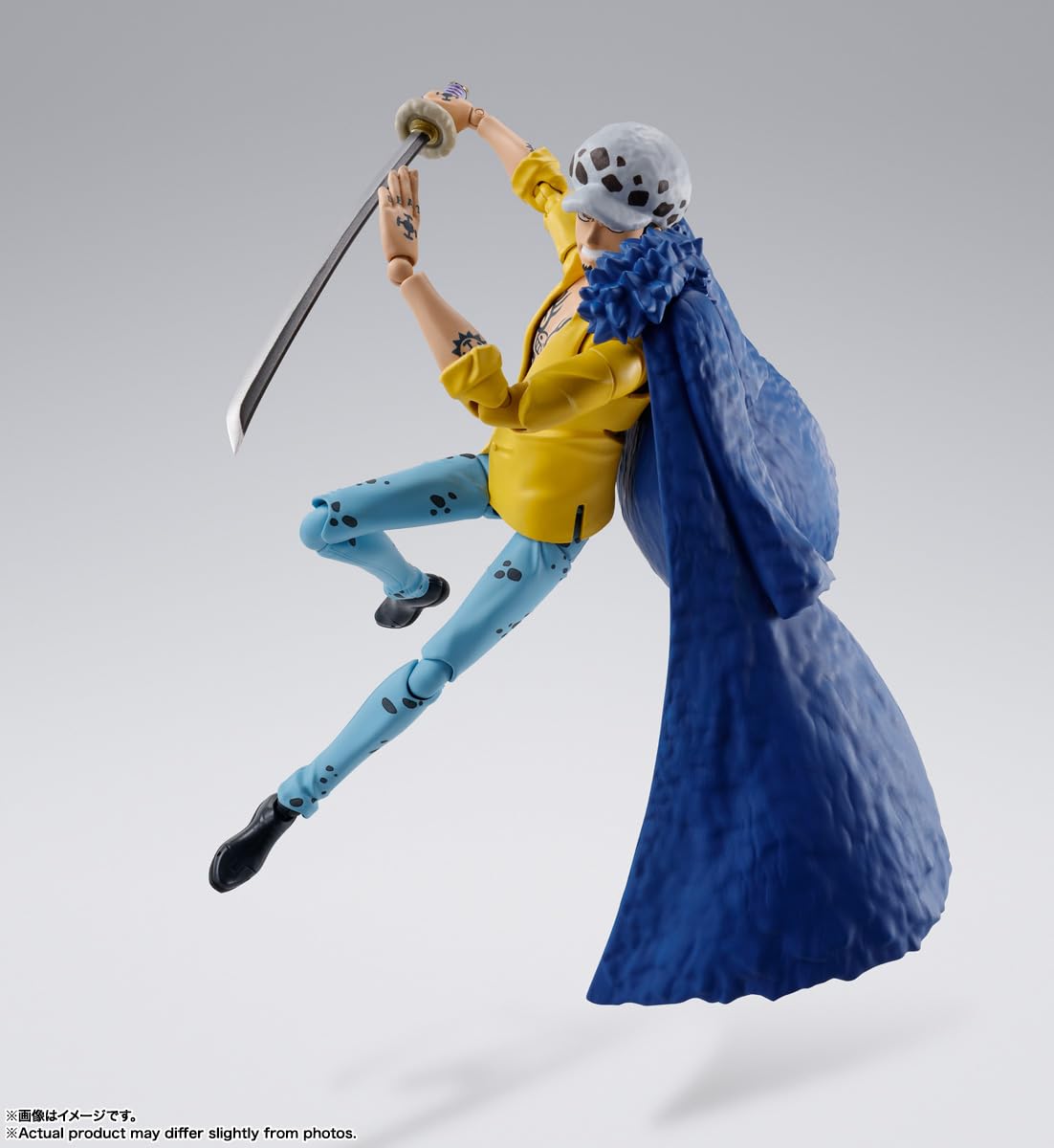 TAMASHII NATIONS - One Piece - Trafalgar Law -The Raid on Onigashima- S.H.Figuarts Action Figure