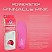 Powerstep Pinnacle Pink Full Length Orthotic Shoe Insoles - Maximum Cushioning, Full Support