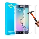 Smiling Shield Tempered Glass Armor Guard Shatter-Proof 9H Ballistic Gorilla 0.2mm Tempered Glass Screen Protector for Samsung Galaxy S7 Edge 5.5inch (full clear)