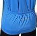 Spotti Men's Cycling Bike Jersey Long Sleeve with 3 Rear Pockets - Moisture Wicking, Breathable, Quick Dry Biking Shirt Blue