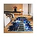 Elevin(TM) 3D Star Floor Stickers Wall Decals Removable Art Wall Paper Mural Home Decor (A)