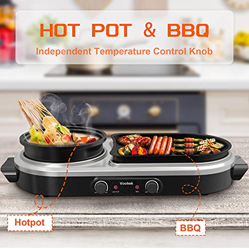 Hotpot Hot Pot with Grill Korean BBQ Grill Shabu Shabu Hot Pot Electric