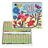eeBoo, Oil Pastels Butterfly Fairy, 32 Count