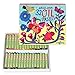 eeBoo Oil Pastels for Kids, Butterfly Fairy, Set of 32