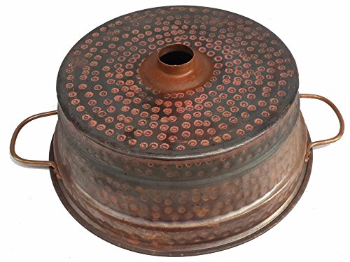 Egypt gift shops Dark Matte Patinated Vessel Natural Copper Bathroom Handles Sink Toilet Lavatory Basin