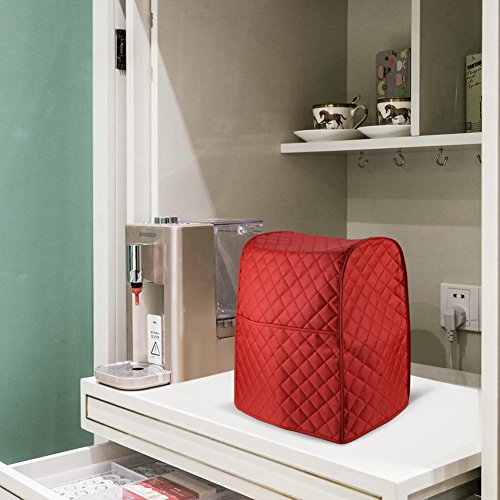 NKTM Stand Mixer Cover Dust-proof with Organizer Bag for Kitchen Mixer(17" x 14" x 9")