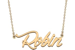 HUAN XUN Personalized Jewelry Custom Initial Pendant Custom Name Necklaces for Women Womens