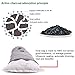 Huanlemai 4-Pack x 250g Natural Activated Moso-Bamboo Charcoal Air Purifying Bags, Fragrance Free, Odor Eliminator, Moisture Absorber Air Freshener Bag for Home, Kitchen, Closet, Car