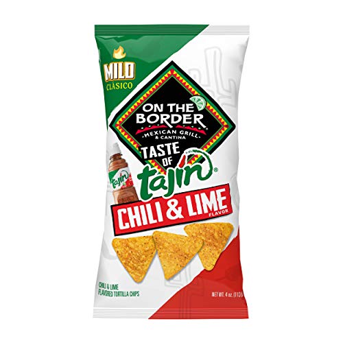On The Border Taste of TajÃ­n Tortilla Chips, Clasico & Hot 'N Spicy, 4 Ounce (Pack of 6)